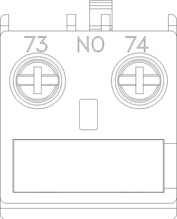 Actual product image Siemens Auxiliary switch for contactor