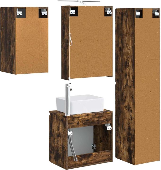 Produktbild vidaXL Badezimmerschrank-Set