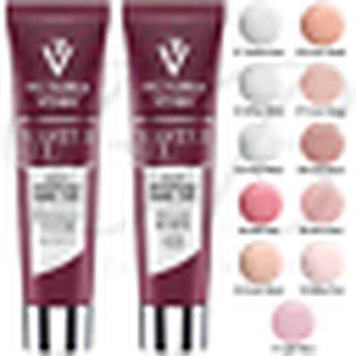 Actual product image Visconti Di Modrone VICTORIA VYNN Master Gel UV LED Modeling Acrylic Builder 60g - Multiple Shades Available