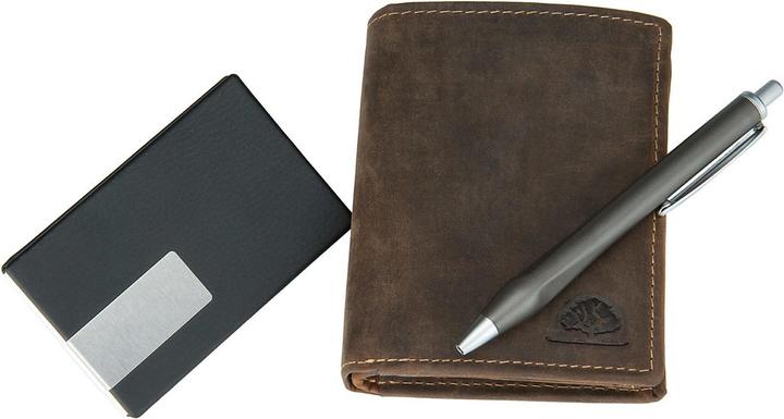 Produktbild Greenburry Vintage Geldbörse RFID Leder 10 cm