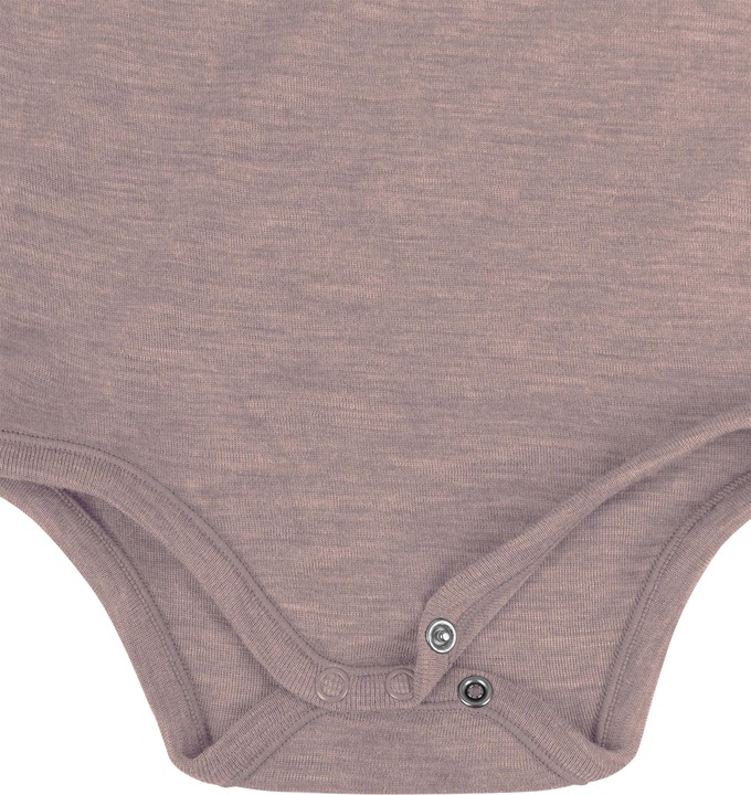 Produktbild Normani 2er Pack Doppelpack Baby-Body Merino Wickelbody Bodysuit Langarm - 9343 (44)