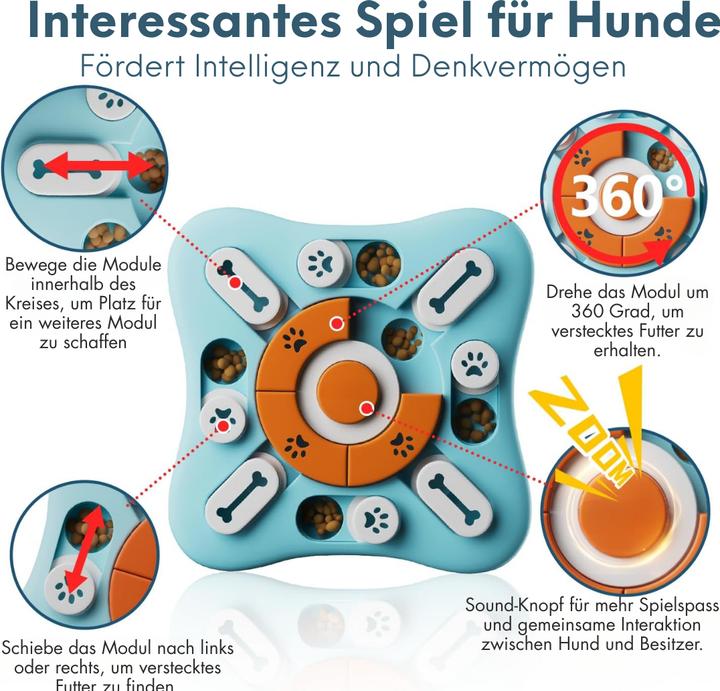 Image du produit Suba Jouets d'intelligence (Jouet d’intelligence pour chiens)