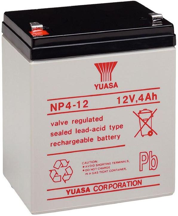 Yuasa Bleiakku NP4-12 (12 V, 4000 mAh)