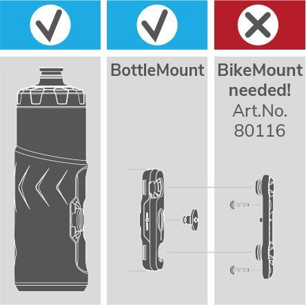 Actual product image Monkey Link Drinking Bottle Monkey Bottle 600 ml without frame holder (0.60 l)