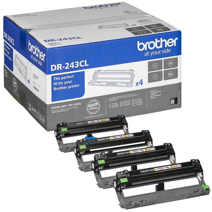 Actual product image Brother DR-243CL (M, C, Y, FC)