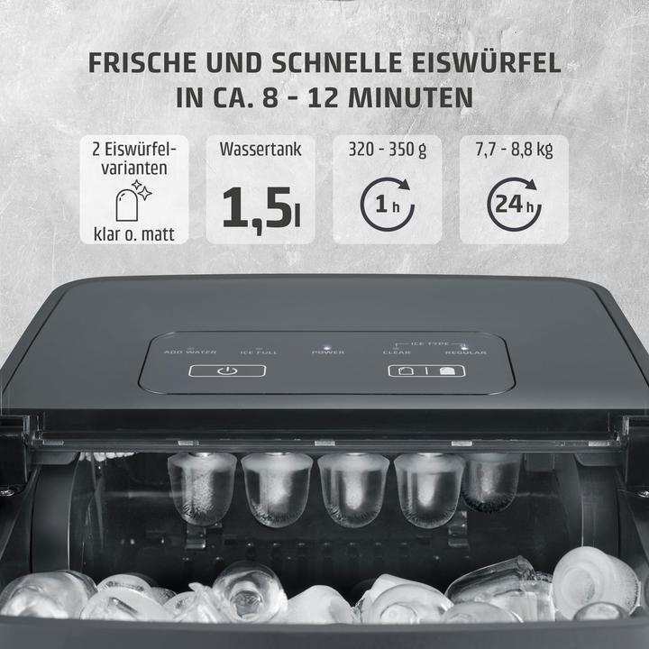 Immagine prodotto Caso Clear Ice Advanced Design Eiswürfelbereiter