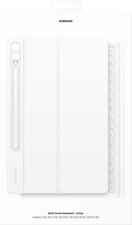 Productafbeelding Samsung Boekhoes Toetsenbord Met Touchpad, Clavier Amovible Avec Touche Galaxy Ai Pour (FR, Galaxy Tab S10+, S9+)