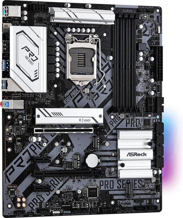 Produktbild AsRock B560 Pro4 (LGA 1200, Intel B560, ATX)