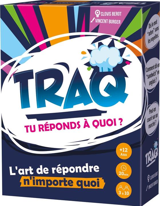 Produktbild Gigamic TRAQ - Tu réponds à quoi? (f) (Französisch)