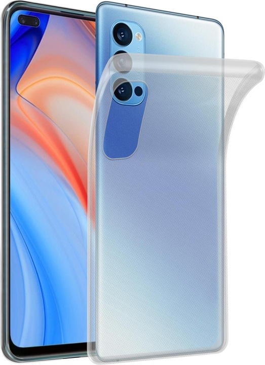 Produktbild Cadorabo TPU Ultra Slim AIR Cover (Oppo Reno 4)