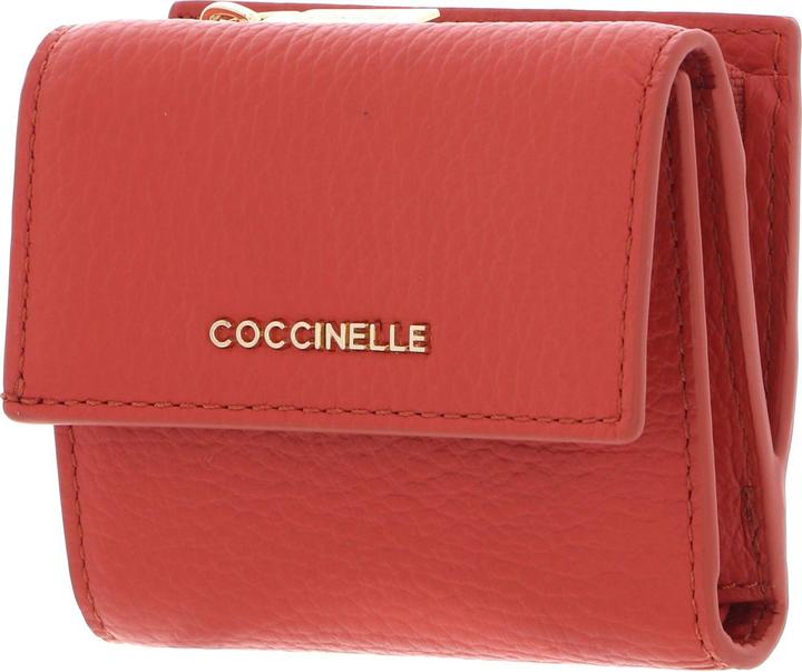 Actual product image Coccinelle Metallic Soft Wallet Grained Leather