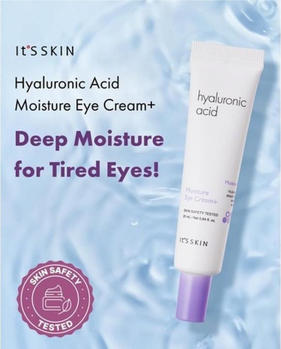 Produktbild Skin Gin IT'S SKIN Hyaluronic Acid Moisture Eye Cream+ nawilżający krem pod oczy z kwasem hialuronowym 25ml (Augenpflege Gel, 25 ml, Tag)