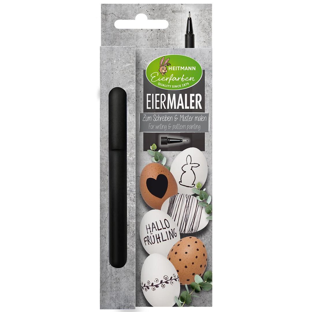 Heitmann, Osterdeko, Eier-Maler schwarz (1 x)