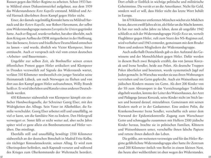 Produktbild Mutige Menschen, Widerstand im Dritten Reich (Deutsch, Christian Nürnberger, 2015)