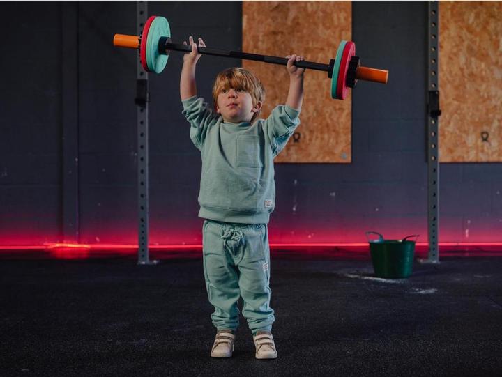 Produktbild Fitkidz Barbell & Bumper Plate Set (4 x 2.5 kg)