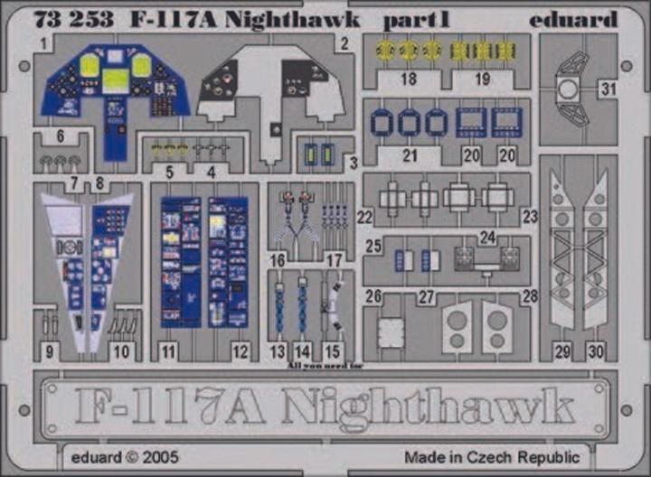 Productafbeelding Eduard F-117 A Nighthawk