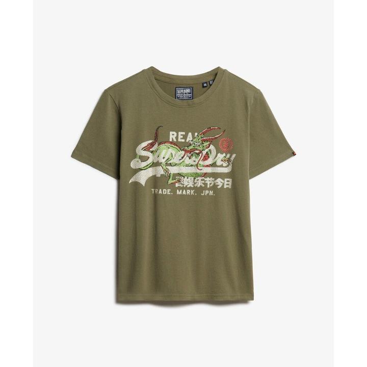 Produktbild Superdry Locker geschnittenes Tokyo T-Shirt mit Vintage-Logo (S)