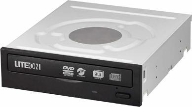 Actual product image Lite-On iHAS124-19, DVD Writer, black, SATA (DVD drive, DVD writer)