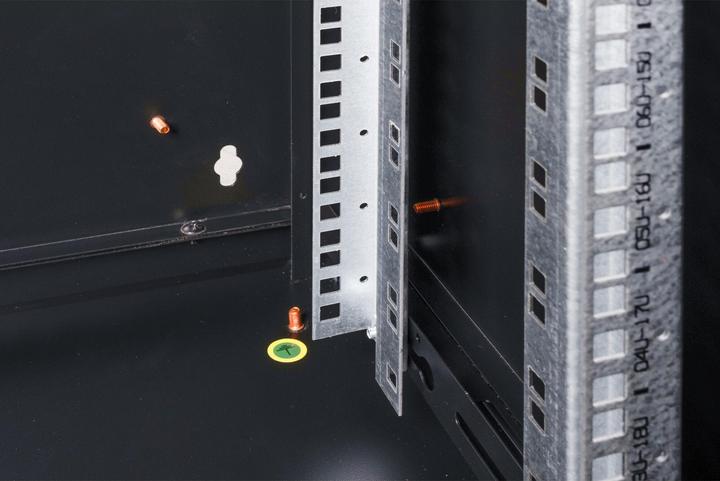 Produktbild Digitus 20HE Wandgehäuse 998x600x450 mm Farbe Schwarz RAL 9005 (20 HE, 19 Zoll Rack)