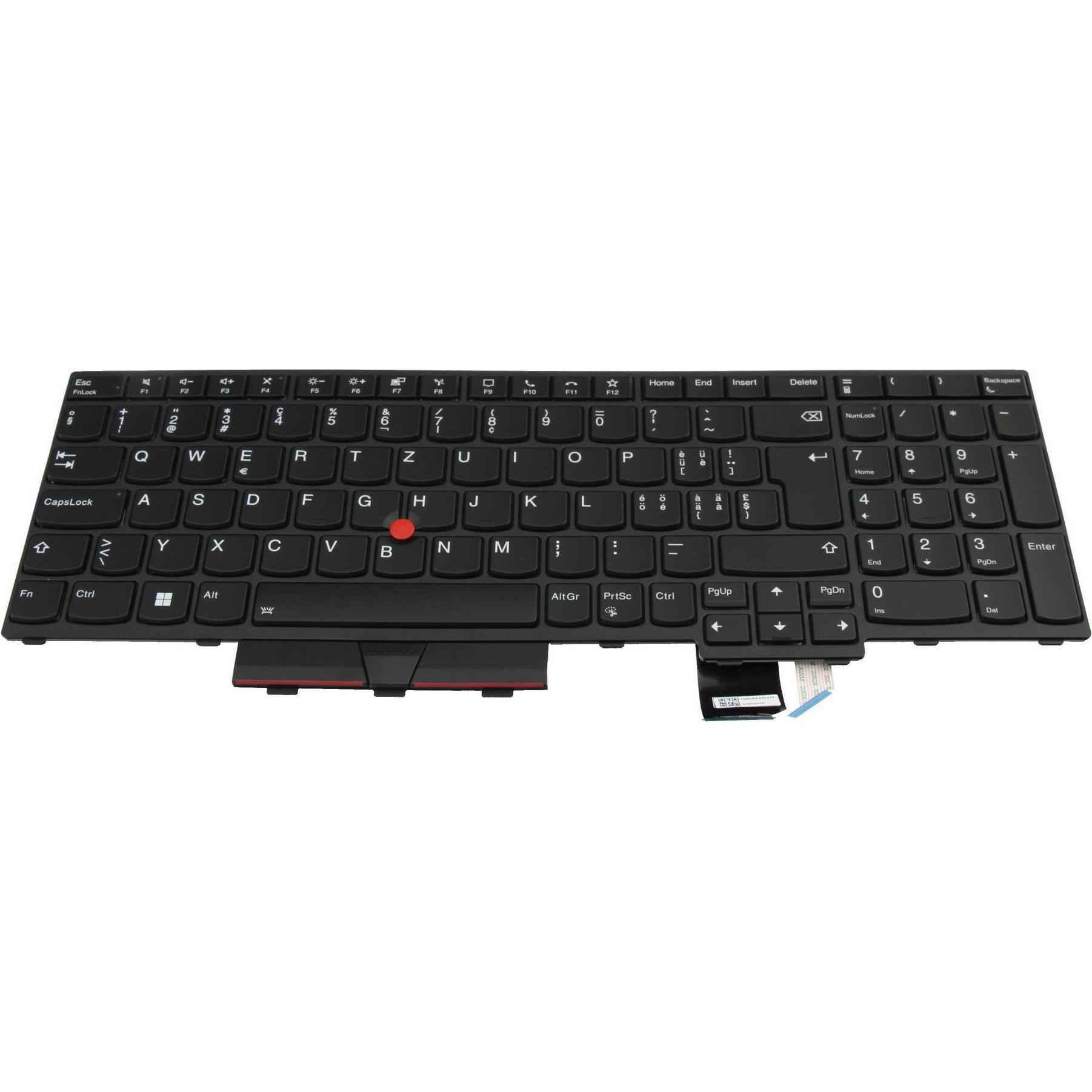 Lenovo 5N21B44350, Notebook Ersatzteile, Schwarz