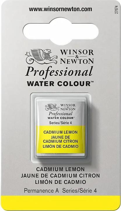Immagine prodotto Winsor & Newton Watercolour proff. 1/2 pan cadmium lemon 086