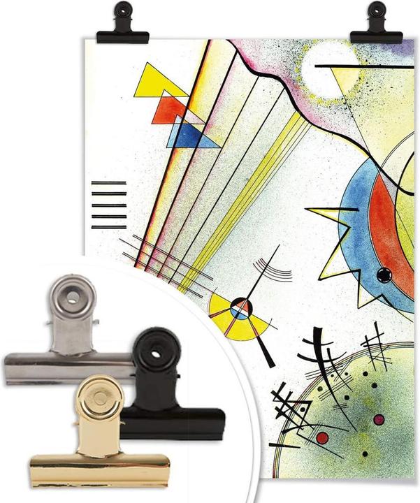 Produktbild Trenddeko Kandinsky - Deutliche Verbindung (40 x 50 cm)