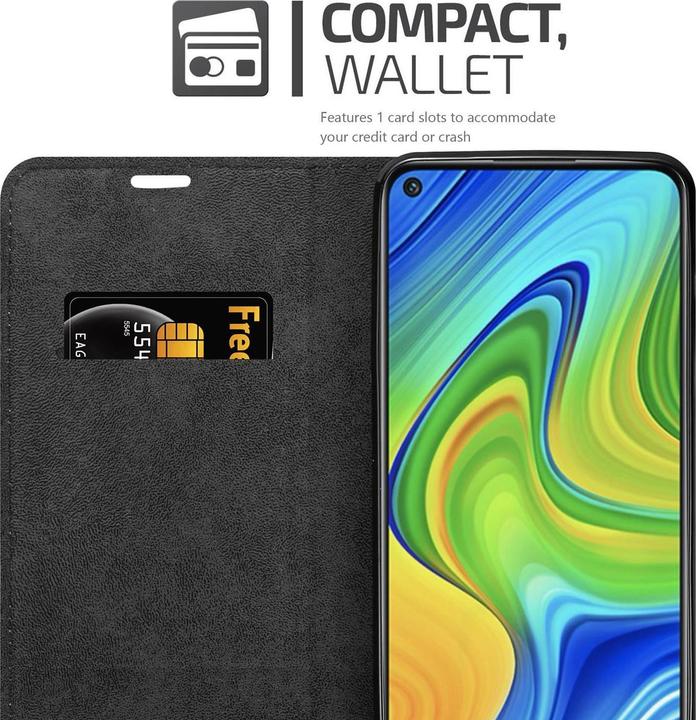 Produktbild Cadorabo Book Invisible Magnet Cover (Xiaomi Redmi Note 9)