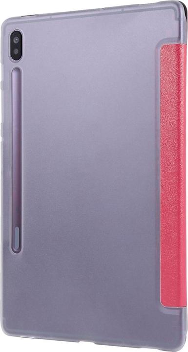 Produktbild König Design Schutz Tablet Hülle für Samsung Galaxy Tab S7 Case Cover Klapp Tasche Etuis Rot (Samsung Galaxy Tab S7)