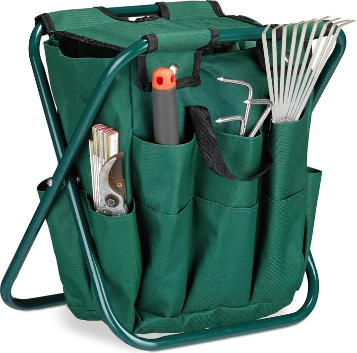 Relaxdays Kruk voor tuingereedschap