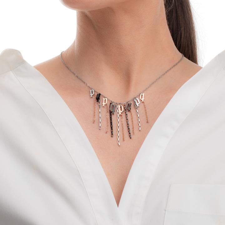 Produktbild Police Madhya Halskette (Edelstahl, 40 cm)