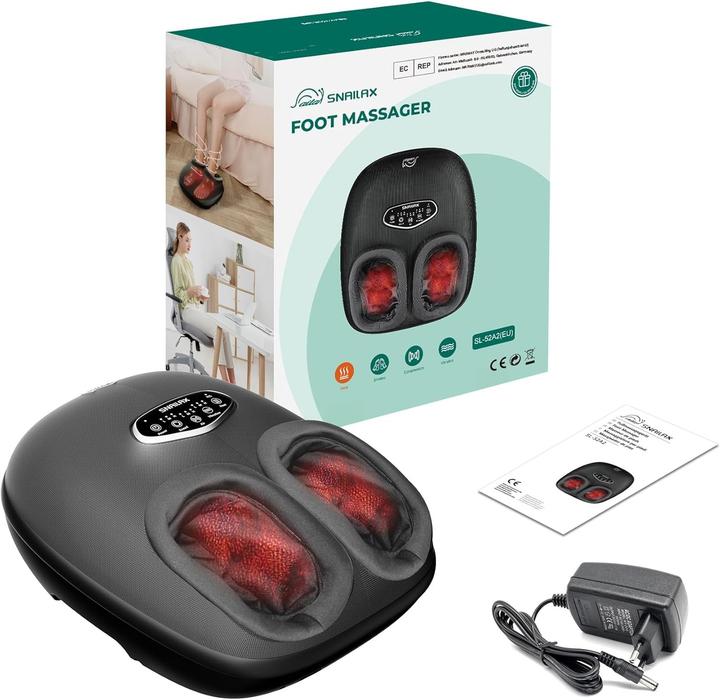 Actual product image Snailax Shiatsu Foot Massager