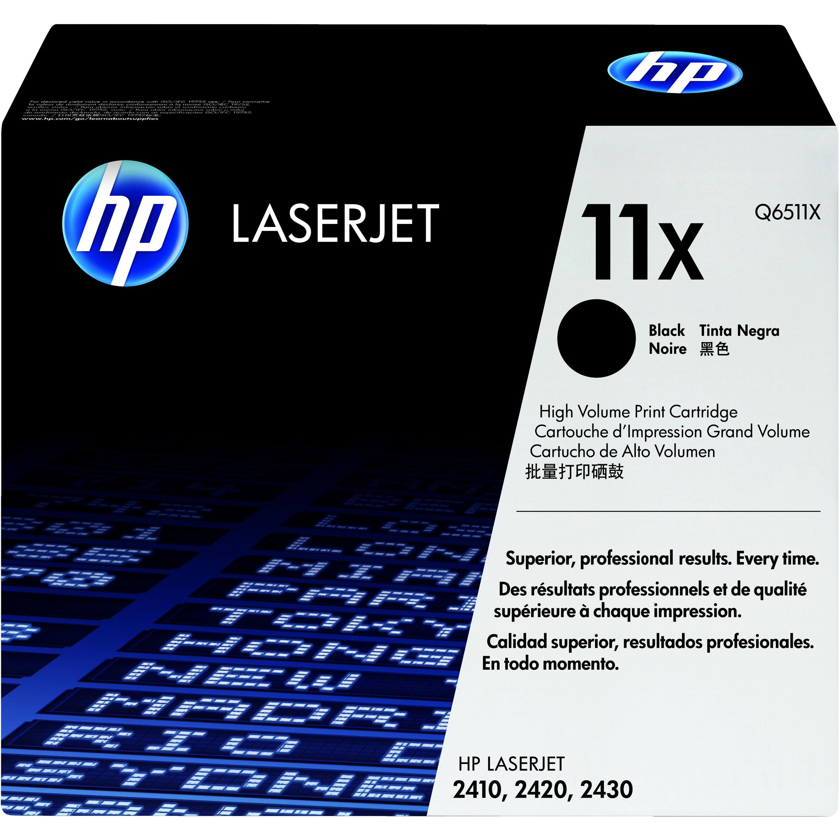 HP, Toner, 11x (BK)