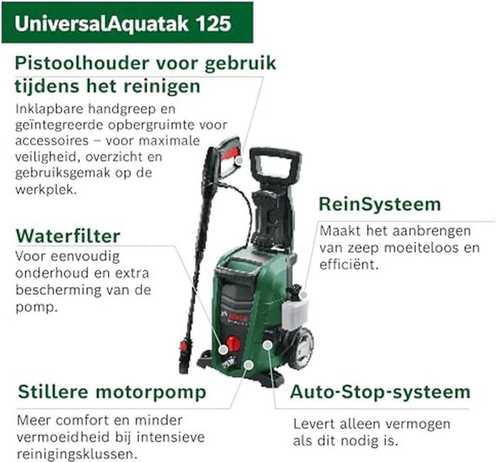 Productafbeelding Bosch Home & Garden UniversalAquatak 125 (Elektrische stroom)
