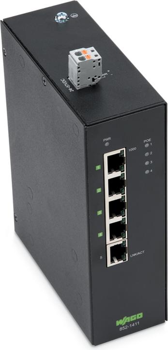 Wago Industrial Ethernet Switch ECO Switch 5 Ports 1000BASE T (5 Ports)