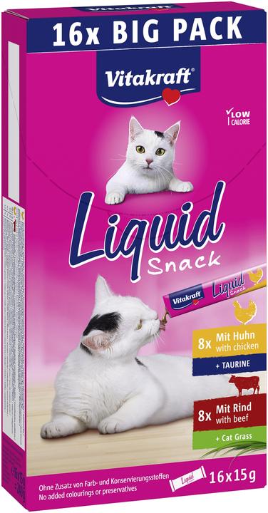 Vitakraft Liquid Snack (Adult, 16 pcs., 240 g)