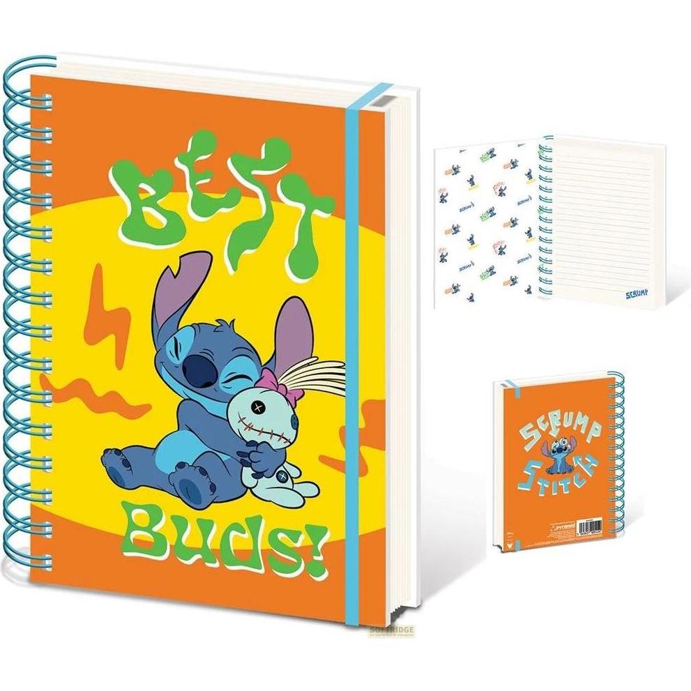 Pyramid Multicolore Quaderni + Bloc Notes, Lilo & Stitch Notebook A5: Lilo As Wiro (A5, Righe, Copertina Rigida)