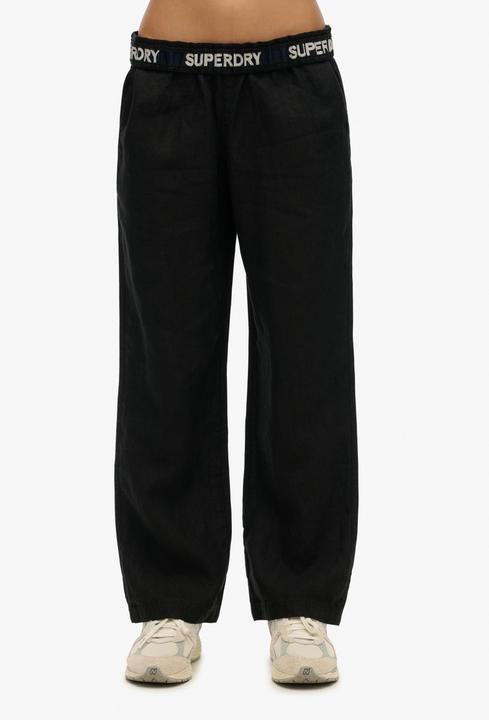 Produktbild Superdry Leinenhose mit Kordelzug (M)