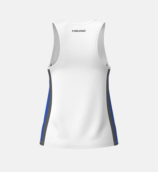 Actual product image Head Club 25 Tech Tank Top Damen Königsblau/Weiss (XL)
