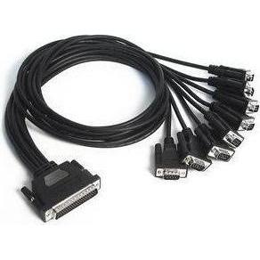 Moxa CN20030 - Cavo seriale da 10 pin RJ45 a DB25 femmina (RJ45 (10x)), Adattatore di rete