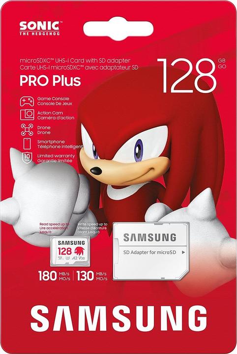 Actual product image Samsung MB-MD128S (128 GB, microSDXC, U3, UHS-I)