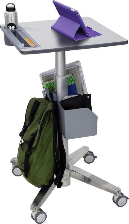 Produktbild Ergotron LearnFit mobiler Steh-Sitz Tisch mit 40.6cm Höhenverstellung