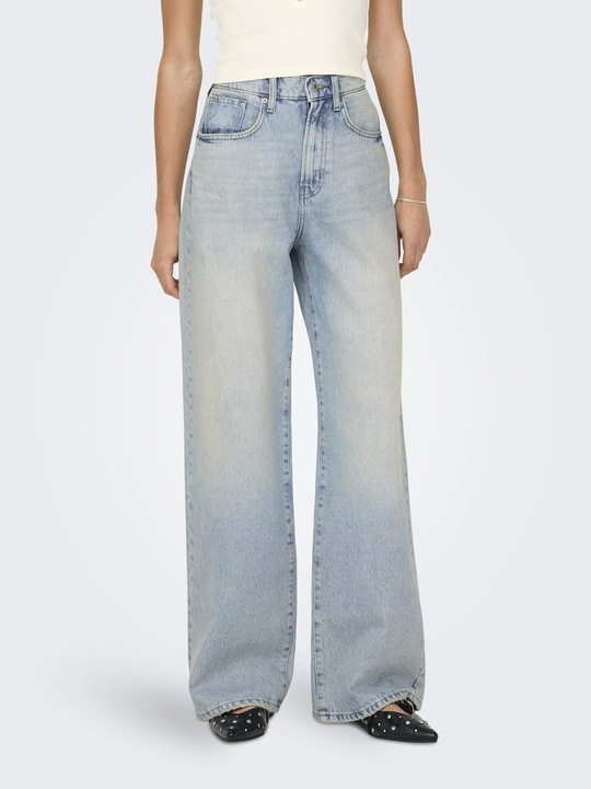 Produktbild Only ONLHOPE Hohe Taille Weiter Beinschnitt Jeans Jeans mit weitem Bein (26)