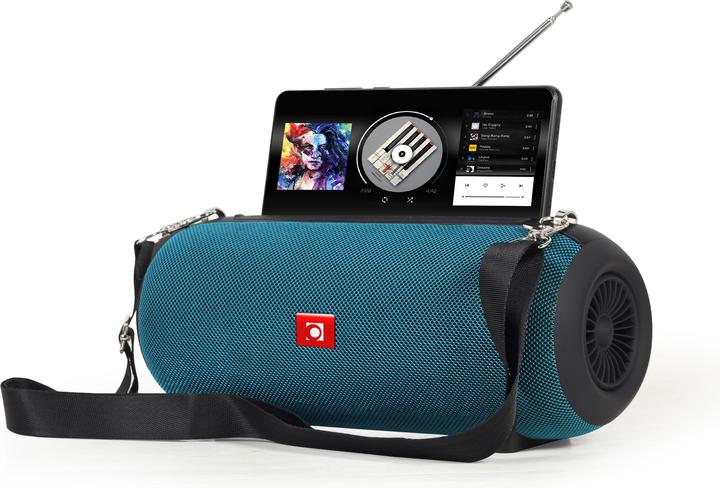 Image du produit Gembird SPK-BT-17-G Haut-parleur portable Haut-parleur stéréo portable Vert 5 W (7 h, Fonctionnement sur piles)