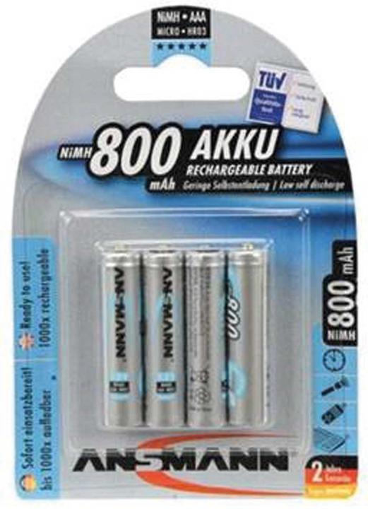 Actual product image Ansmann Maxe (4 pcs., AAA, 800 mAh)