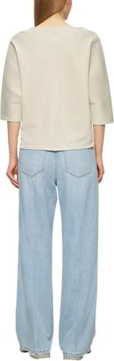 Actual product image S.Oliver T-Shirt Shirt mit Strukturstreifen und Fledermausärmeln (38)