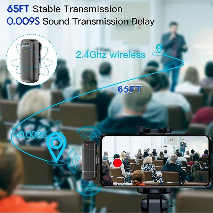 Produktbild PhoneLook Set aus 2 Lavalier-Krawattenmikrofonen