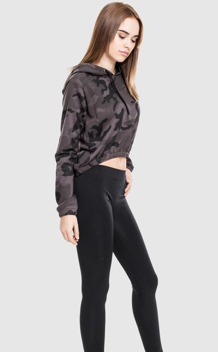 Immagine prodotto Urban Classics Felpa con cappuccio mimetica da donna (XS)