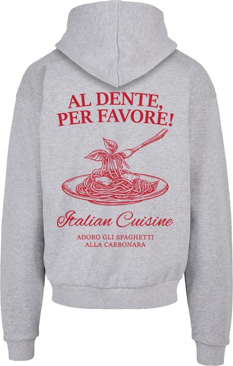 Image du produit Merchcode Sweat à capuche surdimensionné Al Dente Per Favore - 170179 (S)