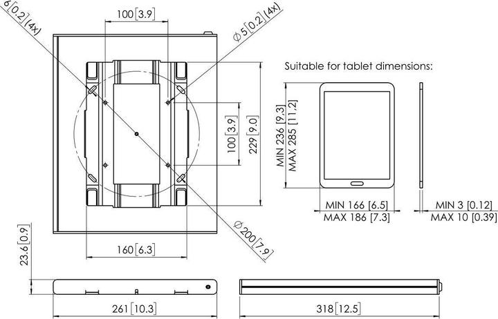 Produktbild Vogels TabLock PTS 2010