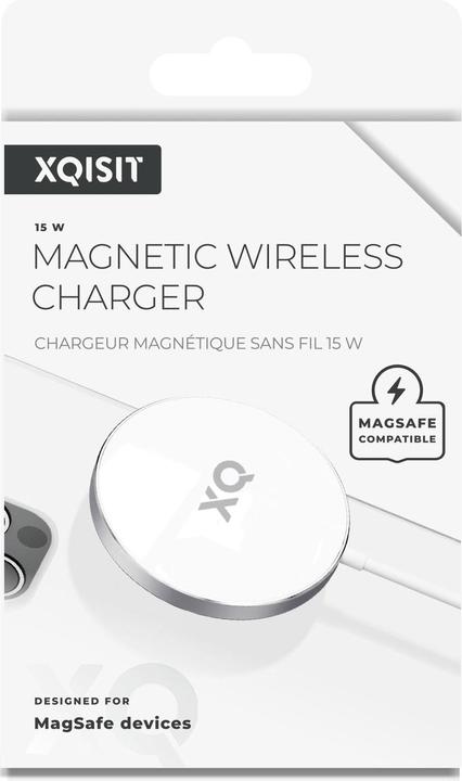 Actual product image Xqisit Charging Pad (MagSafe Compatible) (15 W)